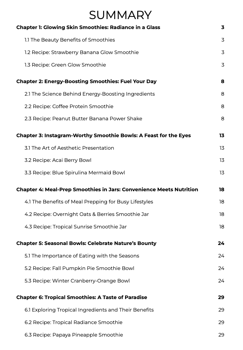 Pinterest-Worthy Smoothies & Bowls Ebook (Digital Download)