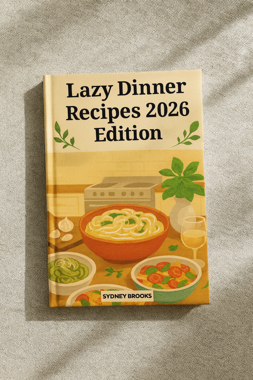 Lazy Dinner Recipes 40 Quick & Cozy Meals 2026 Edition (Digital Download)